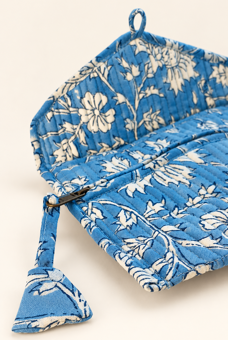 Blue Floral Wallet